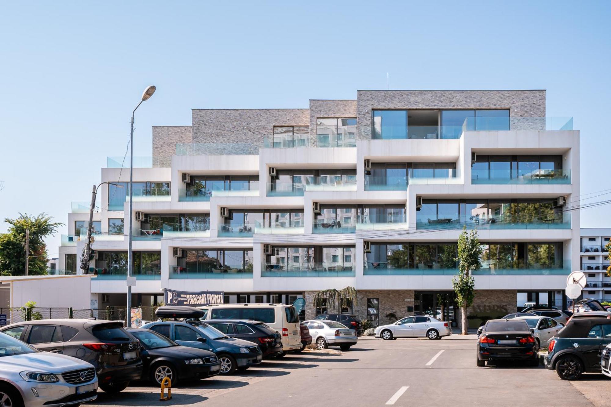 Aparthotel Amaris Eforie Nord Esterno foto