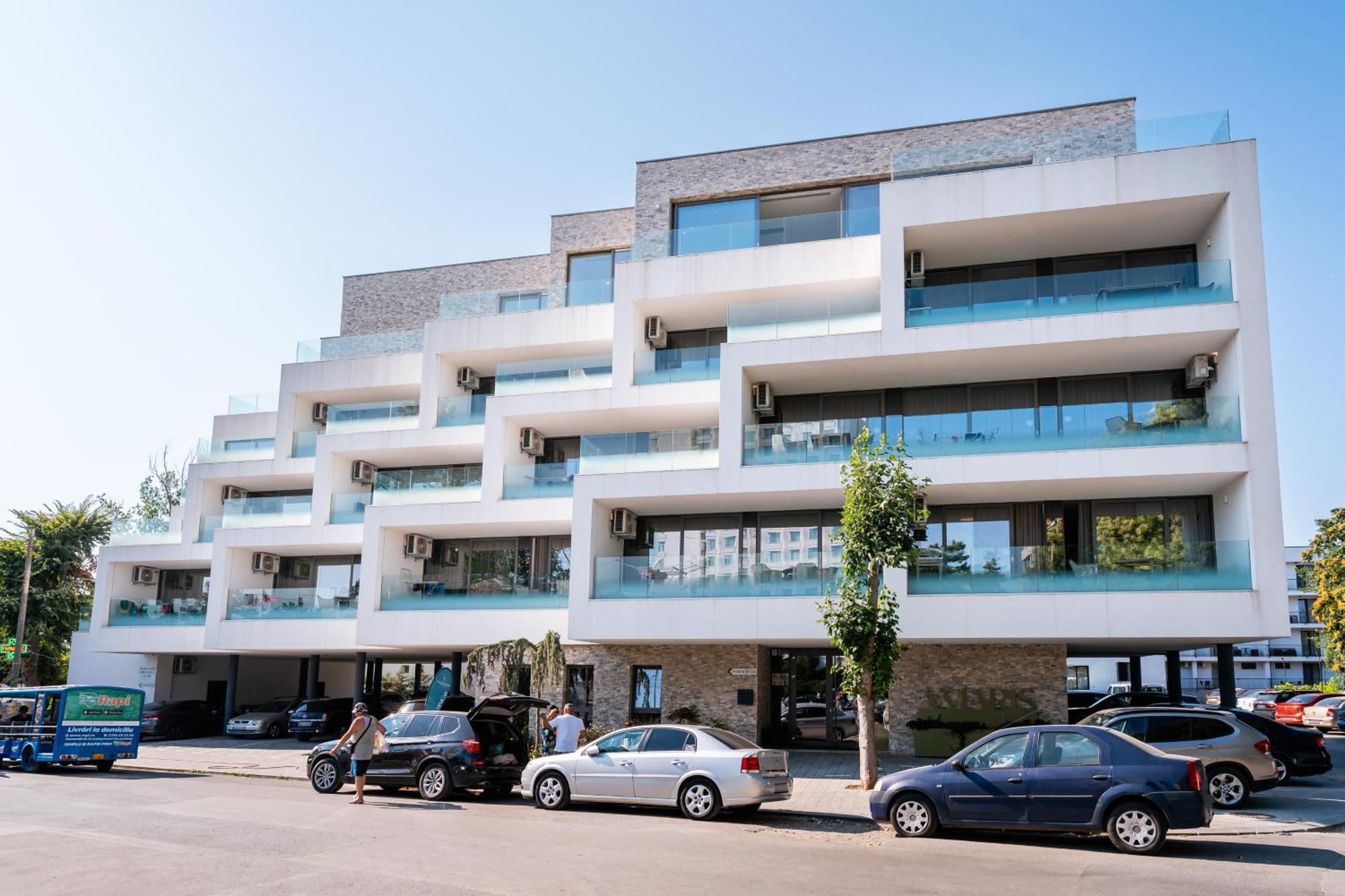 Aparthotel Amaris Eforie Nord Esterno foto